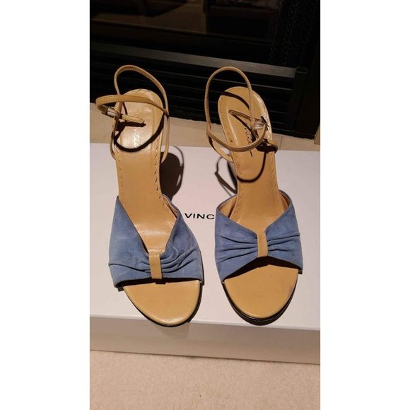 Designer Classiques Entier Italy Wedge Heel Shoes Size 8.5 - Picture 3 of 7